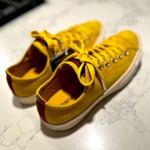 HARD TO FIND- NWT Converse CTAS Ox mustard suede women’s sneaker